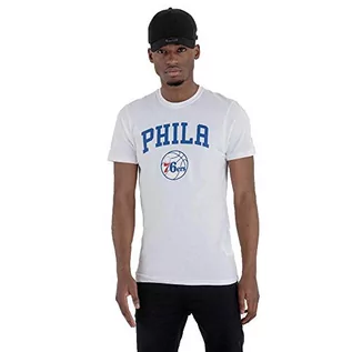 Koszulki męskie - Adidas męski T-shirt Philadelphia - biały, 4XL NE11546141.00009 - grafika 1