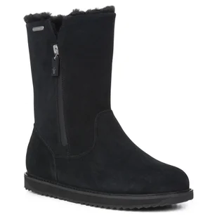 Buty damskie Emu Australia Gravelly śniegowce ocieplane wełną czarne-39 - Śniegowce damskie - miniaturka - grafika 1