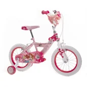 Rowery - Rowerek dziecięcy 14” Księżniczki, różowy - miniaturka - grafika 1