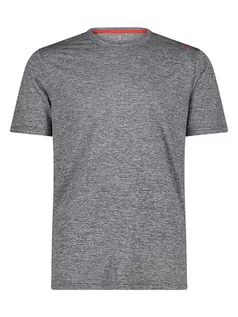 Koszulki sportowe męskie - CMP Koszulka funkcyjna w kolorze szarym - grafika 1