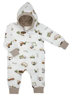 Chłopięcy pajac samochody Nicol r.68 - Pajacyki dla niemowląt - miniaturka - grafika 1