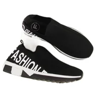 Slip on damskie - Buty sportowe slip on Filippo W PAW224A czarne - Inna marka - miniaturka - grafika 1