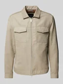 Kurtki męskie - Kurtka z kołnierzykiem typu kent - miniaturka - grafika 1