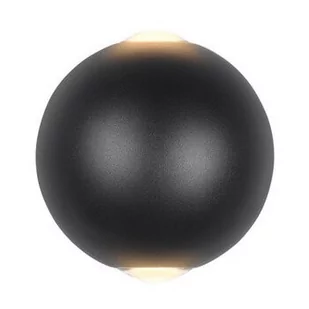 Zewnętrzna lampa ścienna Avisio 246760232 Trio LED 2W 3000K IP54 czarna - Lampy ogrodowe - miniaturka - grafika 1