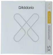Struny gitarowe  - D'Addario 12-56 lekka góra/średni spód, XS struny do gitary akustycznej powlekane brązem fosforowym - miniaturka - grafika 1