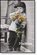 Ramki na zdjęcia - Rama aluminiowa do plakatu 70x90cm, czarny półmat / ARTVIC - miniaturka - grafika 1