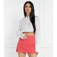 Koszule damskie - Patrizia Pepe Koszula | Cropped Fit - miniaturka - grafika 1