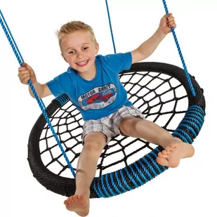 CUBS Huśtawka Gniazdo Owalna niebieska - Place zabaw - miniaturka - grafika 1