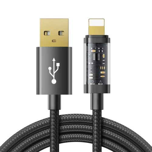 Joyroom kabel USB Typ C - Lightning szybkie ładowanie Power Delivery 20 W 1,2m czarny S-UL012A12