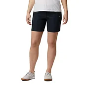Spodenki damskie - Columbia damskie szorty Peak to Point Shorts, Black Denims Pr, 16/8 - miniaturka - grafika 1