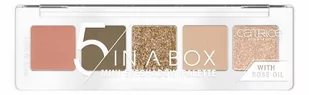 Catrice 5 In A Box Mini Eyeshadow Palette 020 070 Elegant Khaki Look 4.0 g - Cienie do powiek - miniaturka - grafika 1