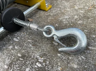 Lekki aluminiowy statyw bezpieczeństwa (udźwig: 1000 kg) + wyboru: wciągarka Tretos Military 00081697 - Wciągarki - miniaturka - grafika 23