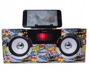 GŁOŚNIK BLUETOOTH BUMBOX MOCNY BOOM-BOX HIT - Głośniki przenośne - miniaturka - grafika 1