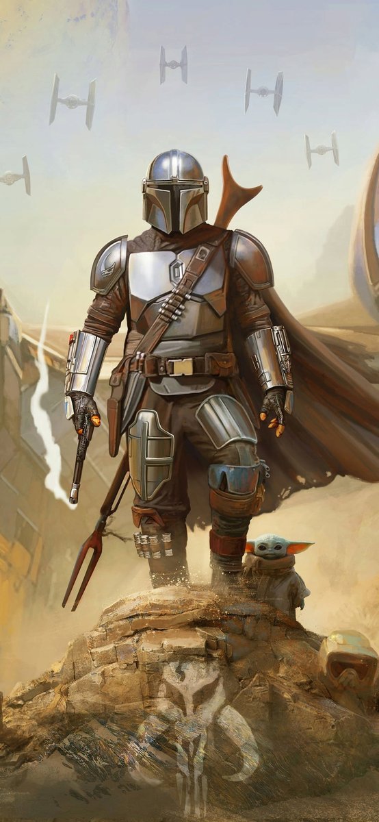PUZZLE STAR WARS Mandalorian A3 252 el z Nadrukiem + IMIĘ Pudełko