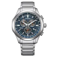 Zegarki męskie - Citizen Męski Eco-Drive Solar zegarek na rękę z tytanu z paskiem tytanowym - AT2530-85L, w kolorze srebrnym - miniaturka - grafika 1