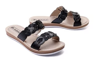 INBLU BA-38 014 czarny, klapki damskie - Inblu - Klapki i japonki damskie - miniaturka - grafika 1