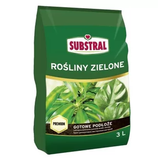 Substral Ziemia do roślin zielonych 3L - Ziemia ogrodowa - miniaturka - grafika 1