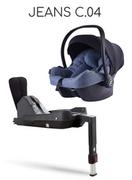 Foteliki samochodowe - Avionaut Cosmo + baza Isofix IQ 0-13kg Jeans C.04 - miniaturka - grafika 1