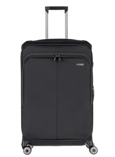 Walizka duża poszerzana Travelite Priima - black - Walizki - miniaturka - grafika 1