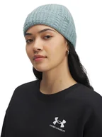 Czapki damskie - Under Armour Czapka dzianinowa w kolorze szarym - miniaturka - grafika 1
