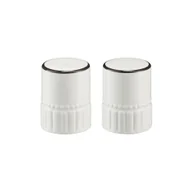 Pojemniki na przyprawy - Solniczka z pieprzniczką porcelanowe PILLAR - miniaturka - grafika 1