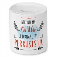 Skarbonki - Skarbonka Dla Perkusisty na Urodziny na Prezent z Nadrukiem ze Zdjęciem - miniaturka - grafika 1