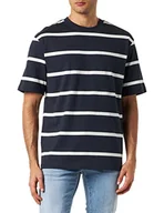 Koszulki męskie - ONLY & SONS Onsharry RLX Skate Stripe SS Tee T-Shirt męski, granatowy, S - miniaturka - grafika 1