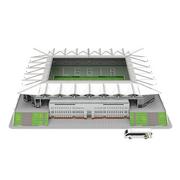 Puzzle - Stadion Miejski Legii Warszawa Im. J. Piłsudskiego - Legia - Puzzle 3D - miniaturka - grafika 1