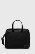 Torby podróżne - Calvin Klein torba na laptopa kolor czarny - miniaturka - grafika 1