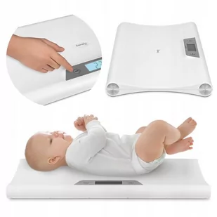 Waga dla niemowląt dzieci elektroniczna dokładna 20 kg Lionelo BabyBalance - Wagi dla niemowląt - miniaturka - grafika 1