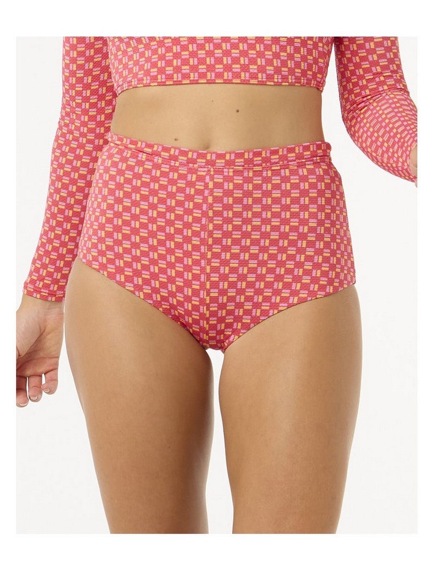 Majtki kąpielowe RIP CURL Shell Cove Boy Leg Pant czerwone XS