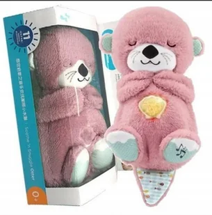 MASKOTKA Wydra Oddychająca PRZYTULANKA SZUMIĄCA USPOKAJACZ MIŚ 32cm - Zabawki interaktywne dla dzieci MASKOTKA Wydra Oddychająca PRZYTULANKA SZUMIĄCA USPOKAJACZ MIŚ 32cm - Zabawki interaktywne dla dzieci - miniaturka - grafika 1