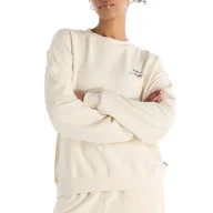 Bluzy sportowe damskie - Bluza New Balance WT43559LIN - beżowa - miniaturka - grafika 1