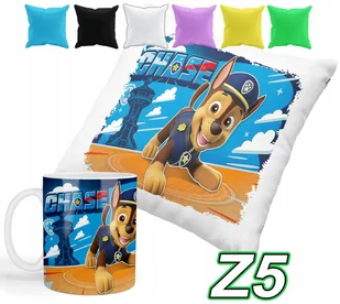 ZESTAW KUBEK + POSZEWKA Z NADRUKIEM PSI PATROL PIESKI+ IMIĘ - Gadżety dla niej i dla niego - miniaturka - grafika 1