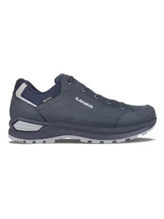 LOWA Skórzane buty turystyczne "Renegade Evo GTX" w kolorze granatowo-szarym - Buty trekkingowe męskie - miniaturka - grafika 1