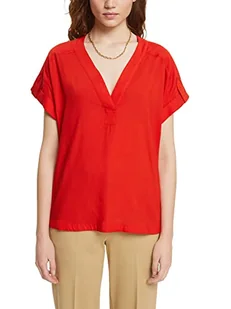 ESPRIT Bluzka damska, 635/pomarańczowy czerwony, M - Bluzki damskie - miniaturka - grafika 1