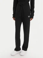 Spodnie sportowe damskie - Reebok Spodnie dresowe Zuzanna RK25496CCW Czarny Regular Fit - miniaturka - grafika 1