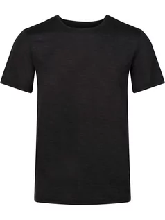 Koszulki sportowe męskie - Regatta Koszulka funkcyjna "Fingal Edition" w kolorze czarnym - grafika 1