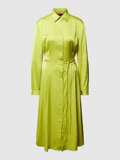 Sukienki - Sukienka midi z wiązanym paskiem model ‘Kleoma’ - grafika 1