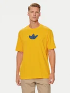 Koszulki męskie - adidas T-Shirt Supply Sport IZ2572 Żółty Regular Fit - miniaturka - grafika 1