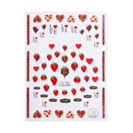 Ozdoby do paznokci - Allepaznokcie Naklejki do paznokci cienkie samoprzylepne Nr CA-280 - miniaturka - grafika 1