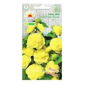 Nasiona i cebule - MALWA ogrodowa PEŁNA ŻÓTA prawoślaz nasiona 0,5g - miniaturka - grafika 1
