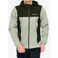Odzież trekkingowa damska - Kurtka softshell męska Columbia Heather Canyon II Hooded Jacket - miniaturka - grafika 1