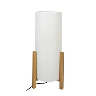 Ones lampa stołowa 1xE27 drewno/biała TB-85930-L-WH-WO - Lampy stojące - miniaturka - grafika 1