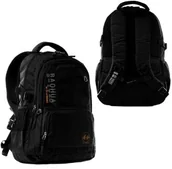 Plecaki - Wytrzymały Plecak Podróżny RGL PL10 CZARNY 45 x 30 x 15 [cm] - miniaturka - grafika 1