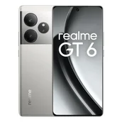 Telefony komórkowe - Realme GT 6 8/256GB 5G Srebrny - miniaturka - grafika 1