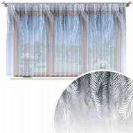 Firany - FIRANA GOTOWA WOAL 500X150 BARWIONA WZÓR NA ŻABKI TAŚMIE FIRANY 193 - miniaturka - grafika 1