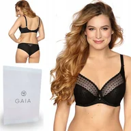 Biustonosze - ﻿Biustonosz miękki Samira Gaia 874 czarny 85J - miniaturka - grafika 1