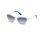 Okulary przeciwsłoneczne - Damskie Okulary przeciwsłoneczne GUESS model GU7639-32W (Szkło/Zausznik/Mostek) 59/15/145 mm) - miniaturka - grafika 1
