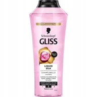 Szampony do włosów - Gliss Liquid Silk Szampon do Włosów Łamliwych i Matowych 400ML - miniaturka - grafika 1